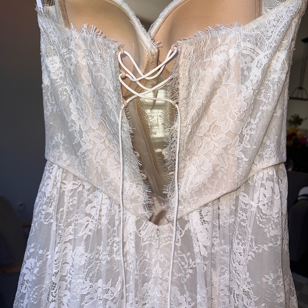 Wtoo by Watters Charlotte Anthropology Wedding Dress - Picture 5 of 13